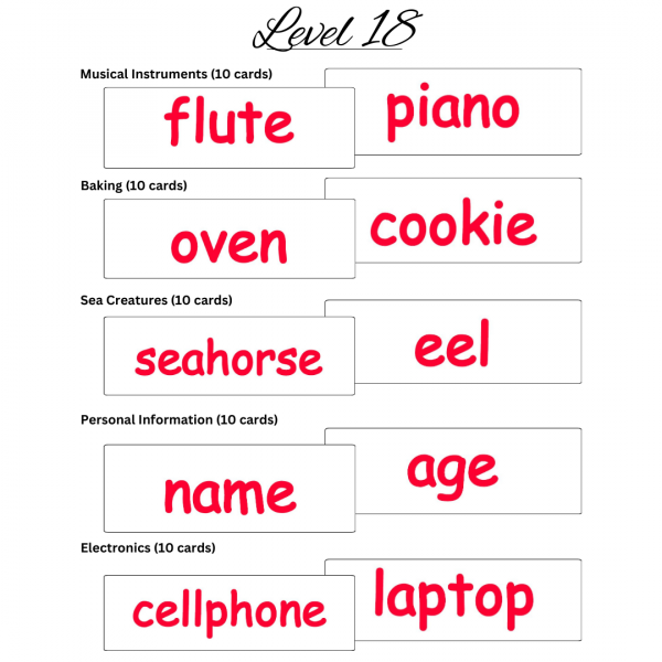 Level Words 18